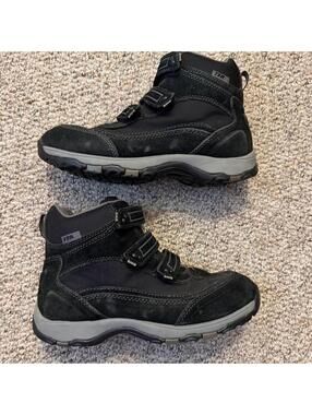 L.L.Bean black suede hiking boots
